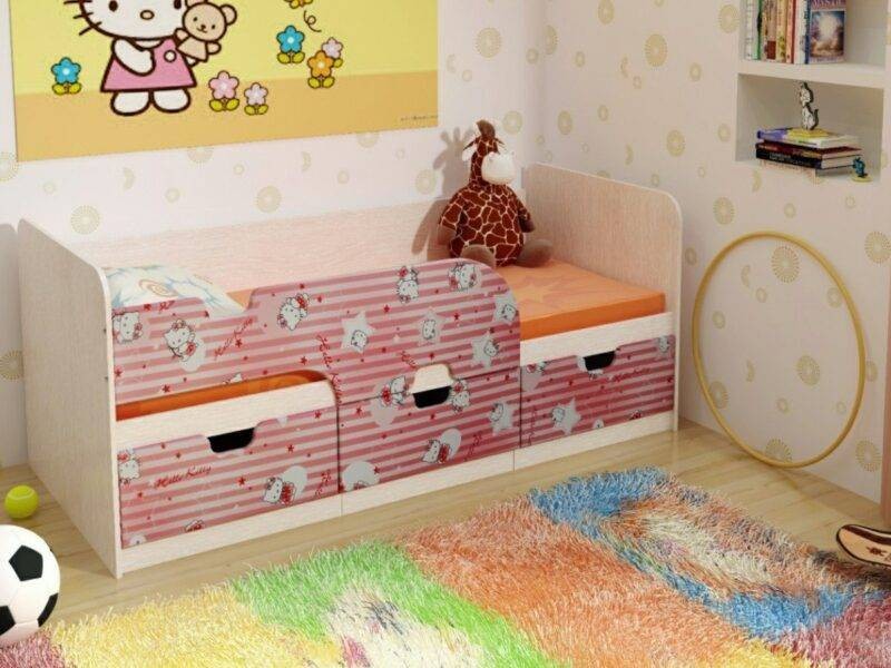 Детская кровать «Китти» минима